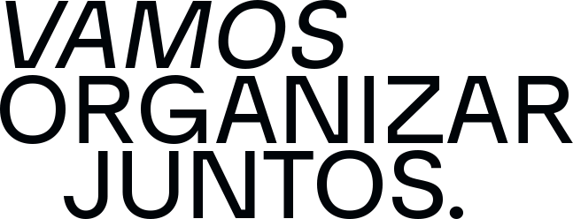Vamos organizar juntos